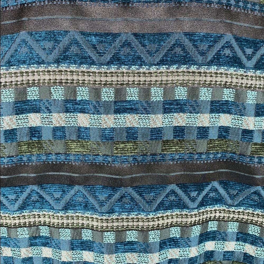 Vintage Sag Harbor Womens 14 Blazer Blue Turquoise Size - Picture 9 of 11